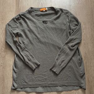 One A Olive Green Knit Top